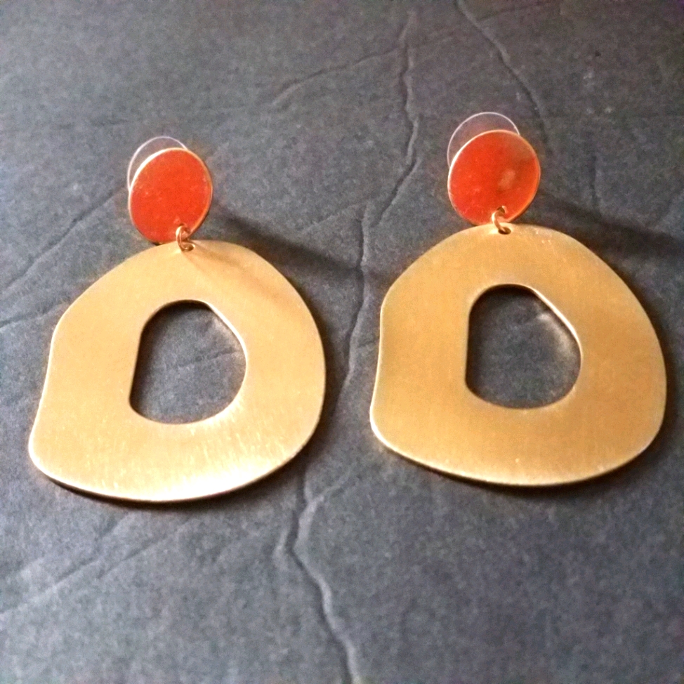 Gold Dangle Earrings